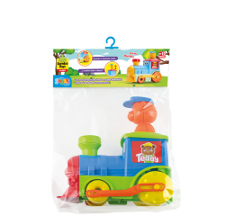TEDDY'S TRAIN SOLAPA 23CM 858